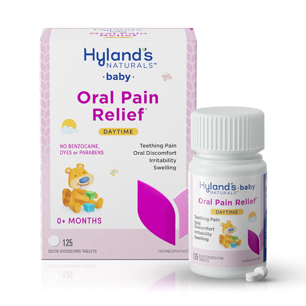 Hylands Baby Natural Oral Pain Relief Tablets, 125 Ea